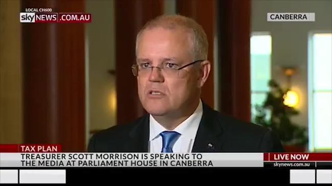 Scott Morrison slams the Labor Party's readiness to double tax