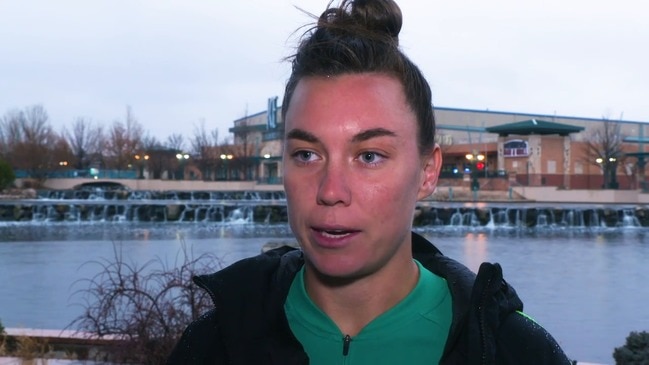 Westfield Matildas goal keeper Mackenzie Arnold in Denver for US friendly