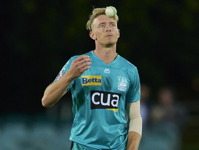 Waratah recruit Jack Wood has played Big Bash League cricket with Brisbane Heat. Picture: Brett Hemmings/Getty Images.