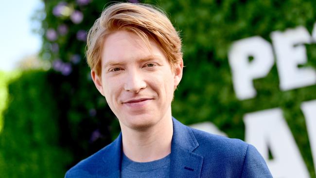 Domhnall Gleeson was insensitively pelted with blackberries while playing Mr McGregor in Peter Rabbit. (Pic: Emma McIntyre/Getty)