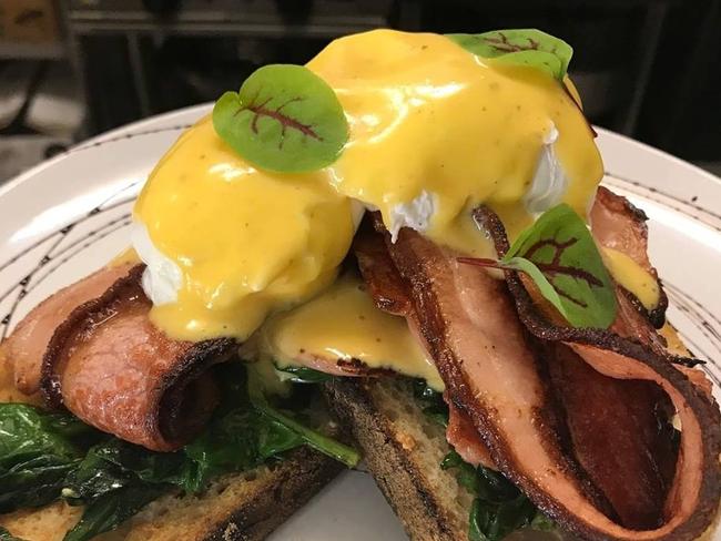 Cafe All Sorts makes hollandaise every couple of hours to keep up with demand. 