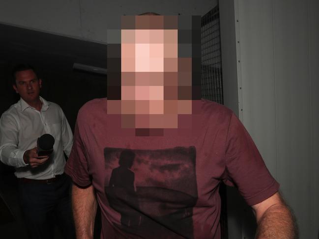 **CANNOT ID HIM - BY NAME OR FACE** Snatch pictures of convicted rapist Graham Kay, taken at his home in Parramatta on 21st April 2018. (Pictures by Julian Andrews).