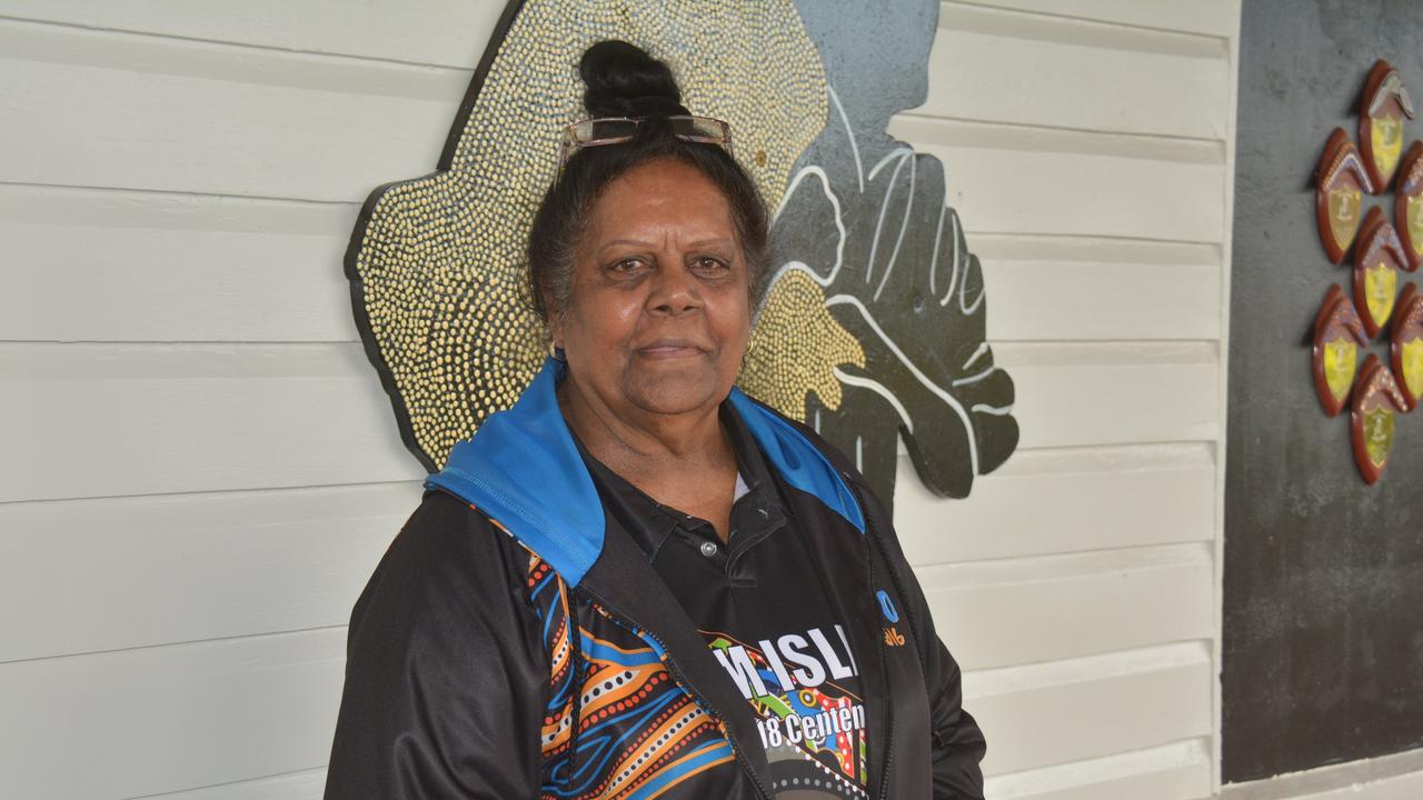 Cherbourg Ration Shed chairwoman Sandra Morgan wants to see the community change for the better and be proud of their youth.