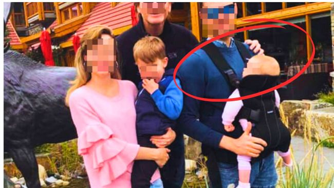 ‘My husband refused to wear our baby sling’