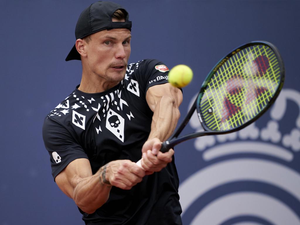 Marton Fucsovics is angry about a looming rankings plummet due to a decision to strip Wimbledon of points. Picture: Manuel Queimadelos/Quality Sport Images/Getty Images