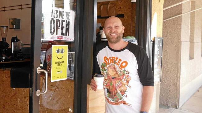 GIVING BACK: Cuts on Fitzroy cafe owner Ryan Ashington says his business will donate $1 from everything they sell on August 9 to help homeless people in the region. Picture: Tim Howard