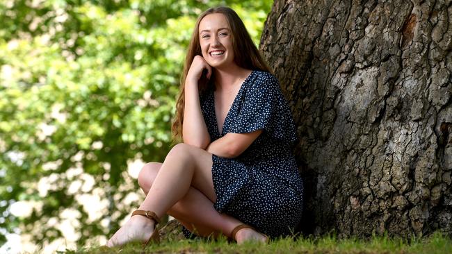 Caitlin Stockman, 17, will have a gap year working in the Barossa Valley. Picture: Tricia Watkinson