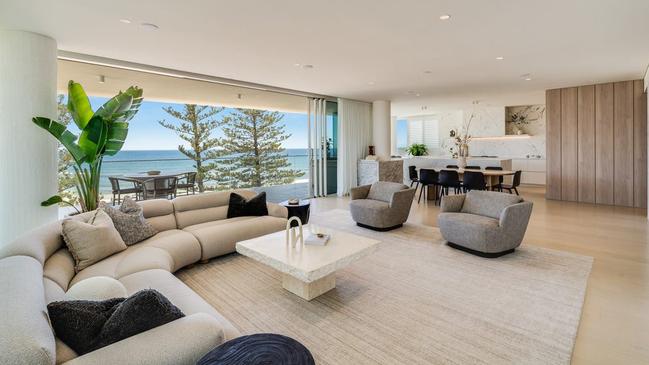 A look inside the Goodwin Tce, Burleigh Heads, property.