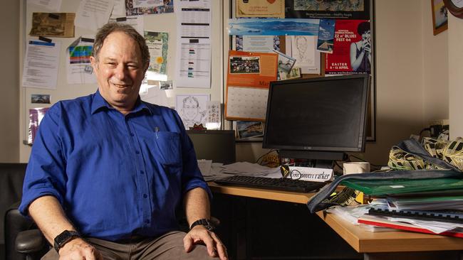 Australian Medical Association NT branch president Rob Parker at his office. Picture: KERI MEGELUS