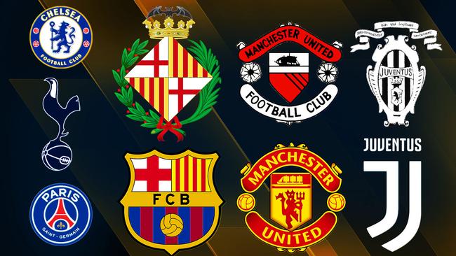 Football Crests Logos History Behind Juventus Liverpool Man Utd Barcelona Badges