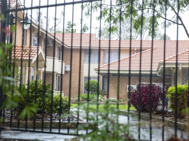 The Dorothy Henderson Lodge at Macquarie Park, where an aged-care worker was diagnosed with coronavirus. Picture: Getty Images