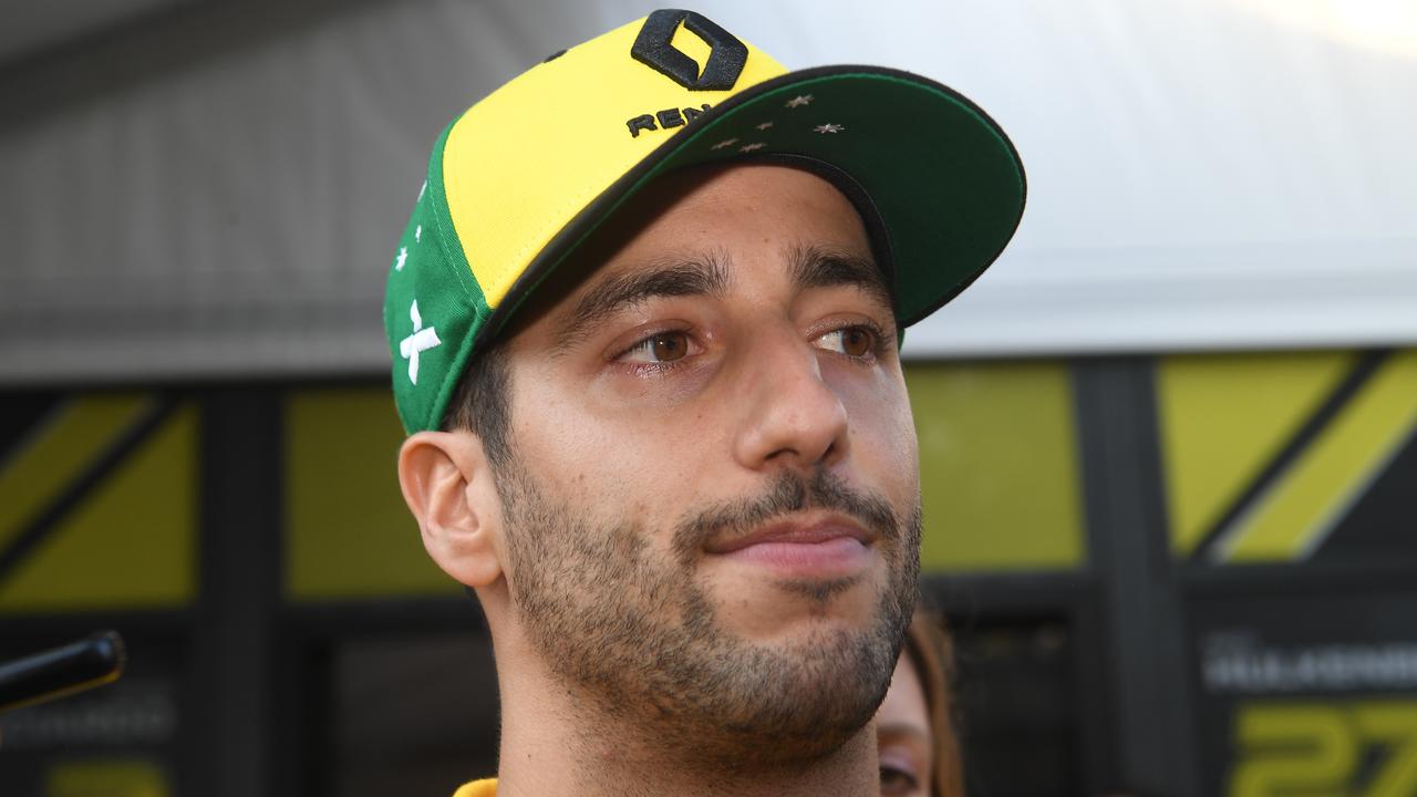 Daniel Ricciardo was visibly exhausted after a disappointing weekend in Melbourne.