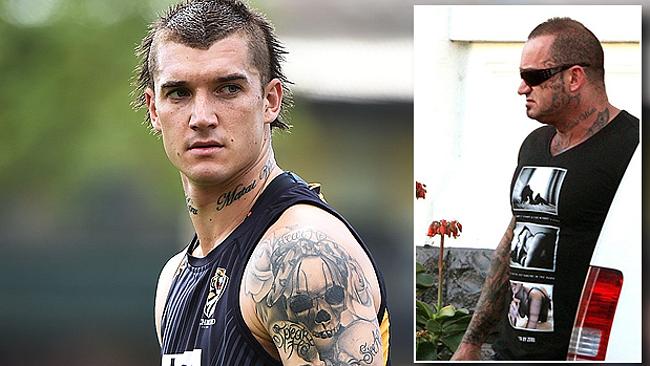 Shane Martin dies: Inside the colourful life of Dustin Martin's