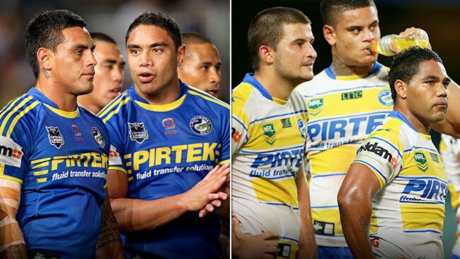 Different strips but the same pose for the poor old Eels.