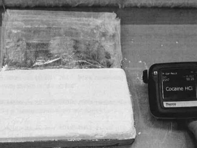 A third drug seizure on July 18, 2017. Police allege Michael Ibrahim and others attempted to smuggle 498kg of MDMA, 116kg of cocaine and 15kg of methamphetamine to Australia from Europe.