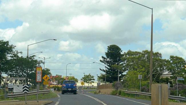 The two-lane Poddy McDonald Bridge in Gracemere. Picture: Jann Houley