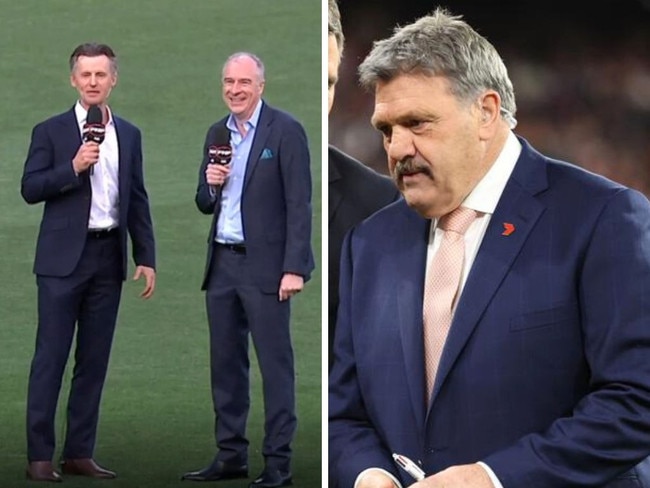 Fox Footy viewers were loving Anthony Hudson and Gerard Whateley on the call.