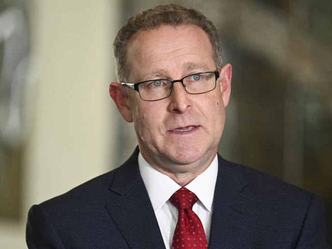 CANBERRA, Australia - NewsWire Photos - September 19, 2024: CEO of the Australian Chamber of Commerce and Industry, Andrew McKellar holds press conference at Parliament House in Canberra. Picture: NewsWire / Martin Ollman