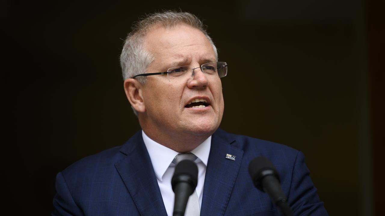 Prime Minister Scott Morrison earlier this week said the federal government would established a National Bushfire Recovery Agency. Picture: Rohan Thomson/Getty Images