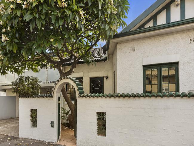 The Manly townhouse one street back from the beach which sold for $1.59m.