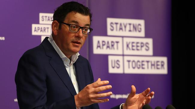 Premier Daniel Andrews will front the hotel quarantine inquiry on Friday. Picture: Getty Images