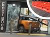 Stolen ute hits shopping centre overnight
