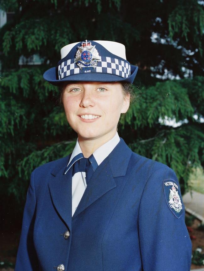 Russell St bombing victim Constable Angela Taylor.