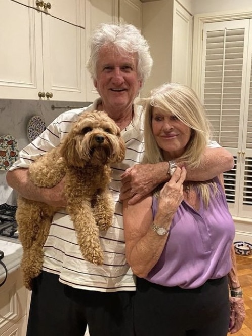 Moe the cavoodle reunited with his owners.