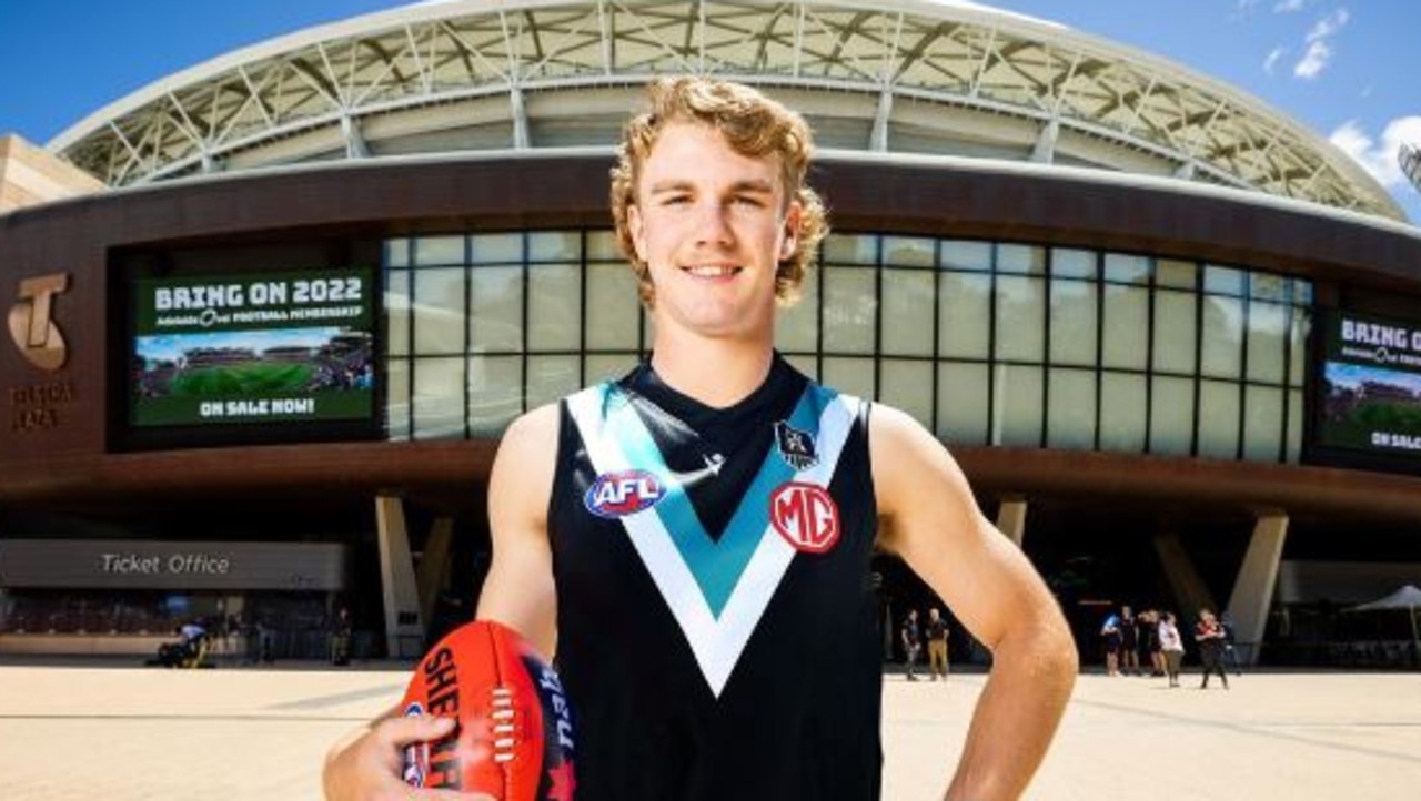 Jason Horne-Francis has landed at Port Adelaide.