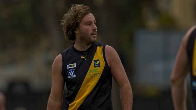 Tim Broomhead took home the Seaford best and fairest in 2021.