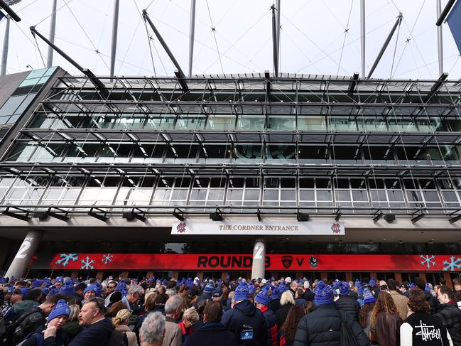 Opening up new membership categories has helped boost MCG crowds. Picture: Dylan Burns/AFL Photos via Getty Images