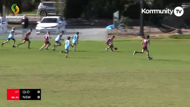 Replay: SSA U12 Australian Football - QLD v NSW (Boys)