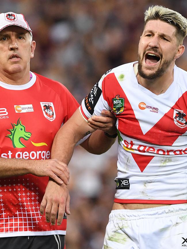 Widdop is a blow — can they keep it up. (AAP Image/Dave Hunt)