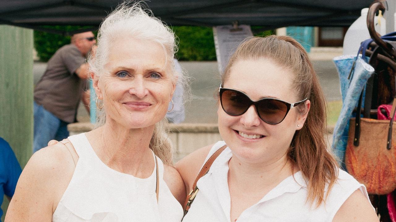 The ladies from Mellors General Drappery at the 2023 Gayndah Orange Festival.