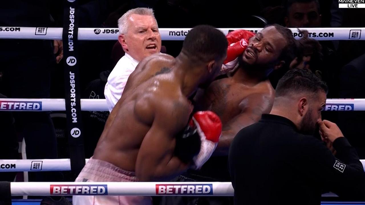 Anthony Joshua was ready to keep scrapping.
