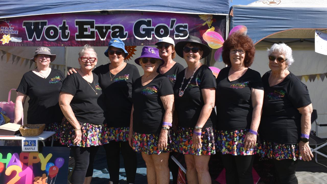 Wot Eva Gos at the 2024 Rockhampton Relay for Life event.