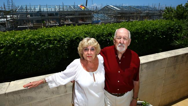 Emerald lakes resident Frank Boggs and his wife Cathy. Photo: David Clark