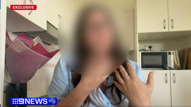 A Mount Louisa woman who had a knife held to her throat in Townsville has spoken with Nine News.