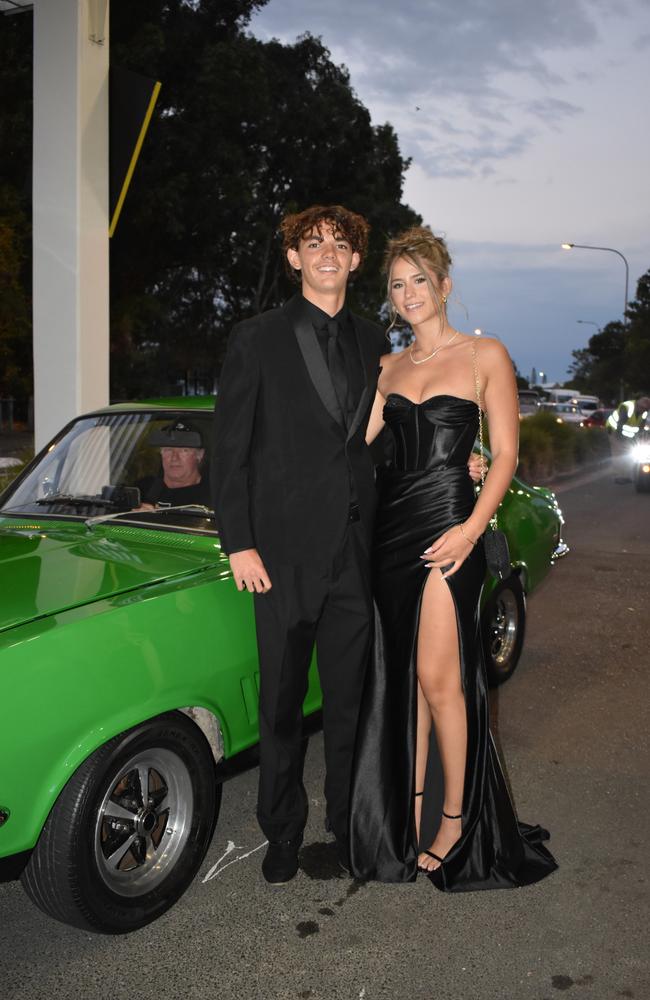 Students at the 2024 Nambour Christian College formal.