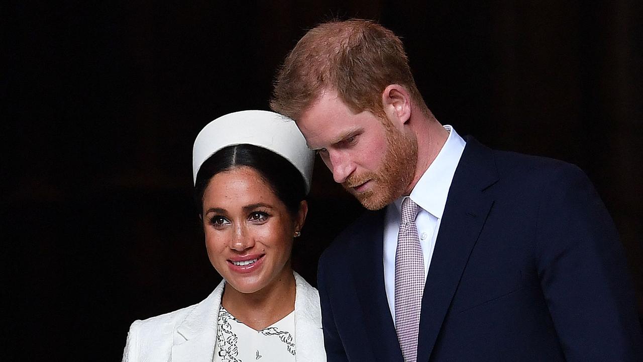 Prince Harry and Meghan Markle seen together in Sydney, Australia. Picture: AFP