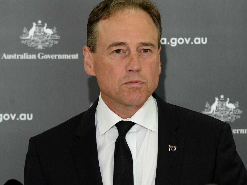 Federal Health Minister Greg Hunt said there were more important people than the Morrison government cabinet that needed to be vaccinated. Picture: NCA NewsWire / Andrew Henshaw