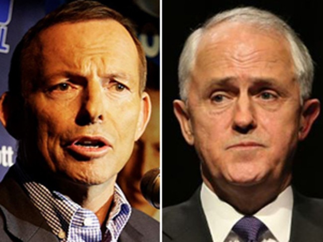 Tony Abbott’s war of words with Malcolm Turnbull shows no signs of easing.