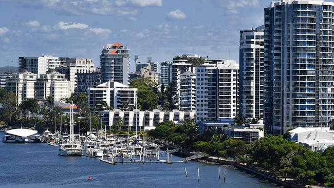 Brisbane’s median home price has hit a new record of $868,000. Picture: John Gass.