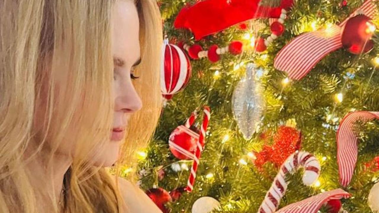 Seasons greetings from Nicole Kidman: “Wishing you and yours the loveliest holidays!” the Nine Perfect Strangers star wrote.