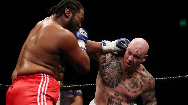 Lucas Browne wasn’t too complimentary aabout the boxing skills of Paul Gallen.