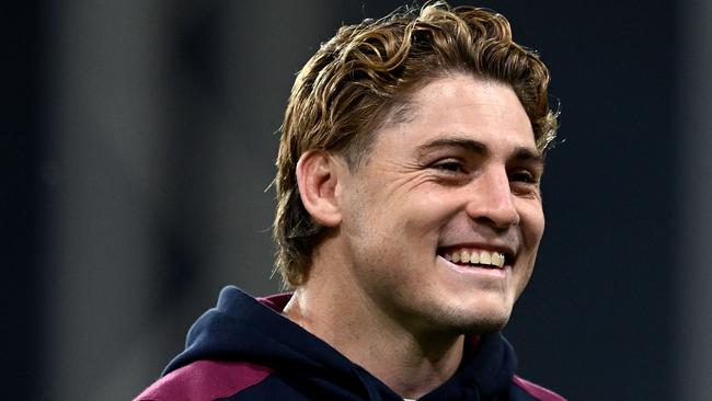 DUNEDIN, NEW ZEALAND - MAY 26: James O'Connor of the Reds  looks on ahead of the round 14 Super Rugby Pacific match between Highlanders and Queensland Reds at Forsyth Barr Stadium, on May 26, 2023, in Dunedin, New Zealand. (Photo by Joe Allison/Getty Images)