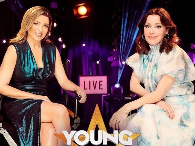 Tina Arena and Dannii Minogue appeared on a Young Talent Time special on Channel 10 on Sunday night. Picture: Instagram