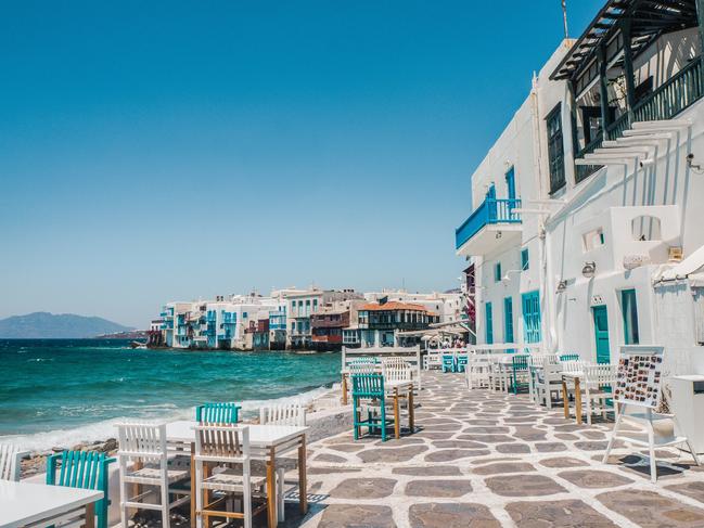 Where the seas meet the quiet towns in Greece. Picture Johnny Africa via Unsplash