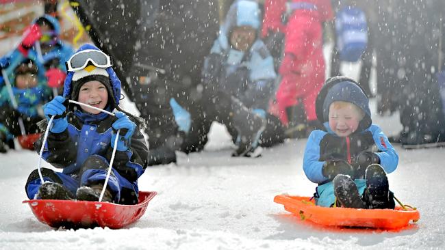 Embrace the cold this July and visit Mt Buller for July’s epic snow season. Picture: Jason Edwards