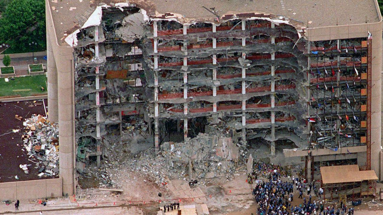 The devastating Oklahoma City bombing would’ve played a pivotal part in the Forrest Gump sequel. Picture: AP Photo/Bill Waugh, File